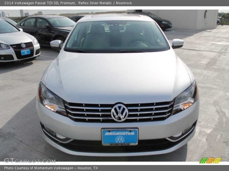 Reflex Silver Metallic / Moonrock 2014 Volkswagen Passat TDI SEL Premium