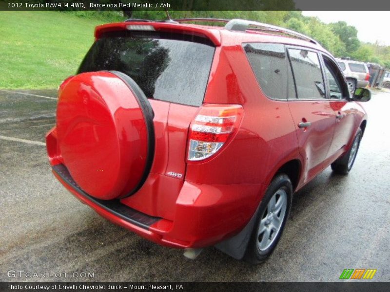 Barcelona Red Metallic / Ash 2012 Toyota RAV4 I4 4WD