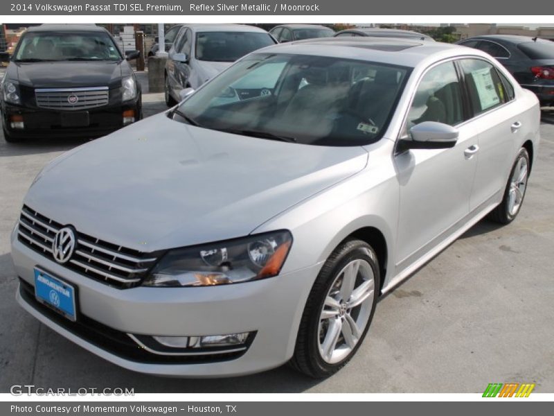 Reflex Silver Metallic / Moonrock 2014 Volkswagen Passat TDI SEL Premium