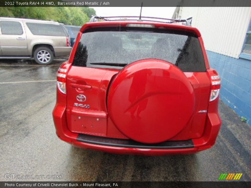 Barcelona Red Metallic / Ash 2012 Toyota RAV4 I4 4WD