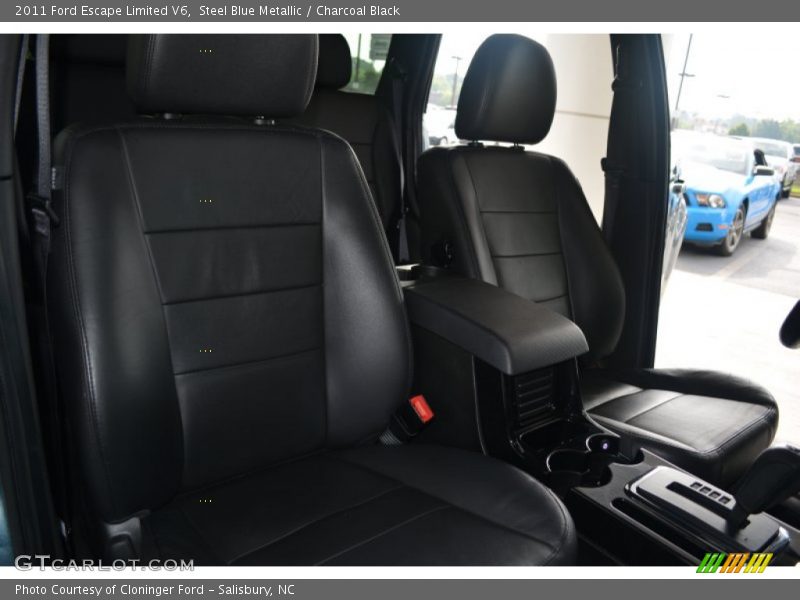 Steel Blue Metallic / Charcoal Black 2011 Ford Escape Limited V6