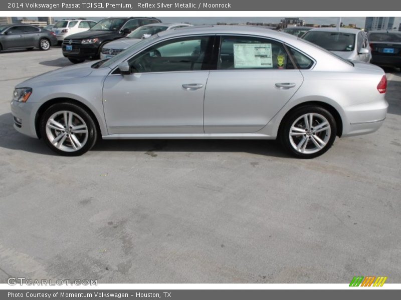 Reflex Silver Metallic / Moonrock 2014 Volkswagen Passat TDI SEL Premium