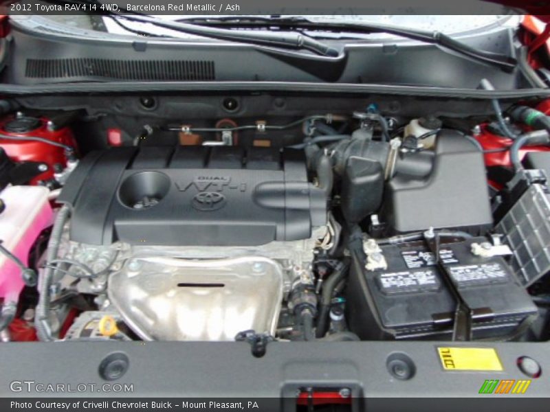 Barcelona Red Metallic / Ash 2012 Toyota RAV4 I4 4WD