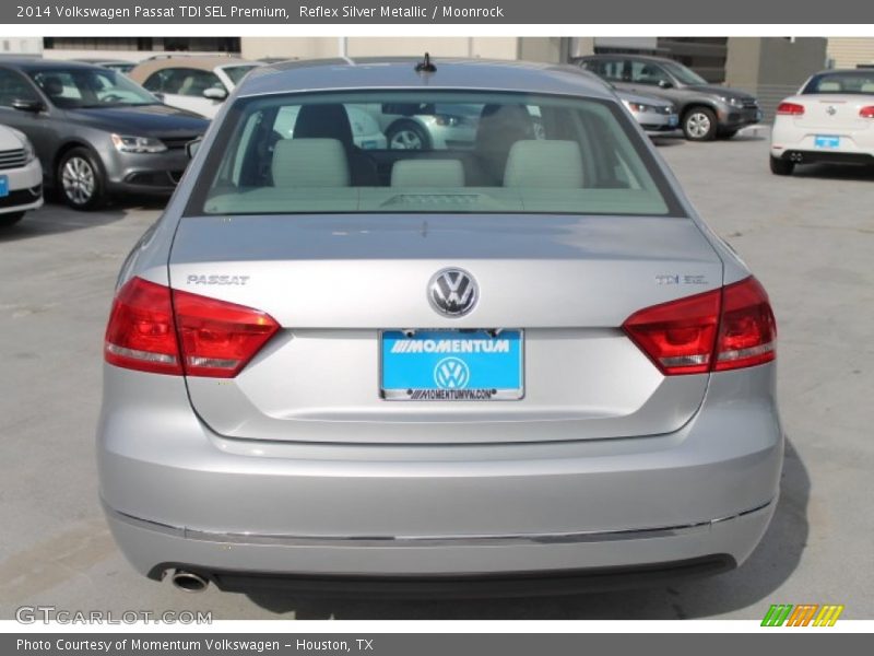 Reflex Silver Metallic / Moonrock 2014 Volkswagen Passat TDI SEL Premium