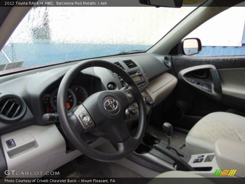 Barcelona Red Metallic / Ash 2012 Toyota RAV4 I4 4WD