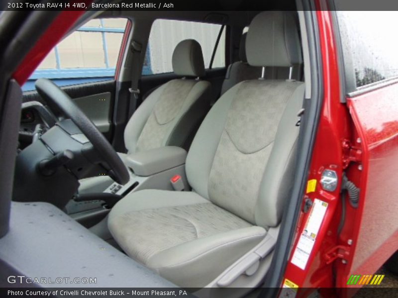 Barcelona Red Metallic / Ash 2012 Toyota RAV4 I4 4WD