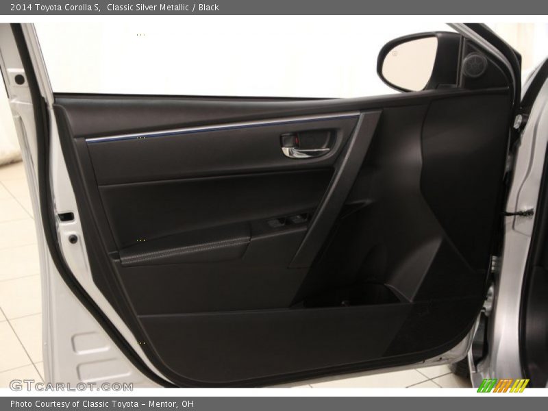 Classic Silver Metallic / Black 2014 Toyota Corolla S