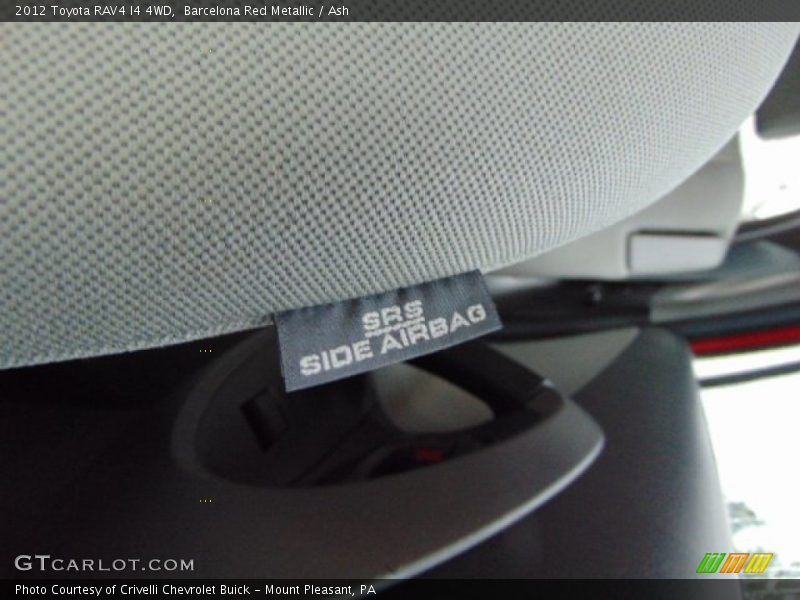 Barcelona Red Metallic / Ash 2012 Toyota RAV4 I4 4WD
