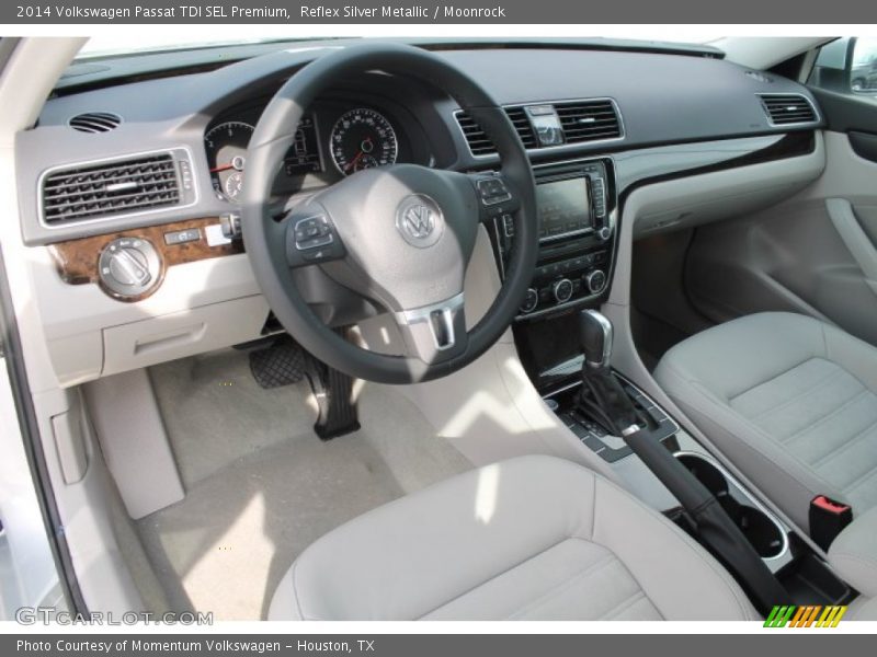 Reflex Silver Metallic / Moonrock 2014 Volkswagen Passat TDI SEL Premium