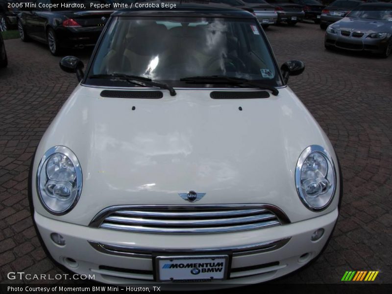 Pepper White / Cordoba Beige 2006 Mini Cooper Hardtop