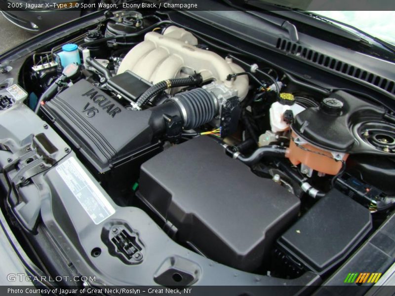 Ebony Black / Champagne 2005 Jaguar X-Type 3.0 Sport Wagon