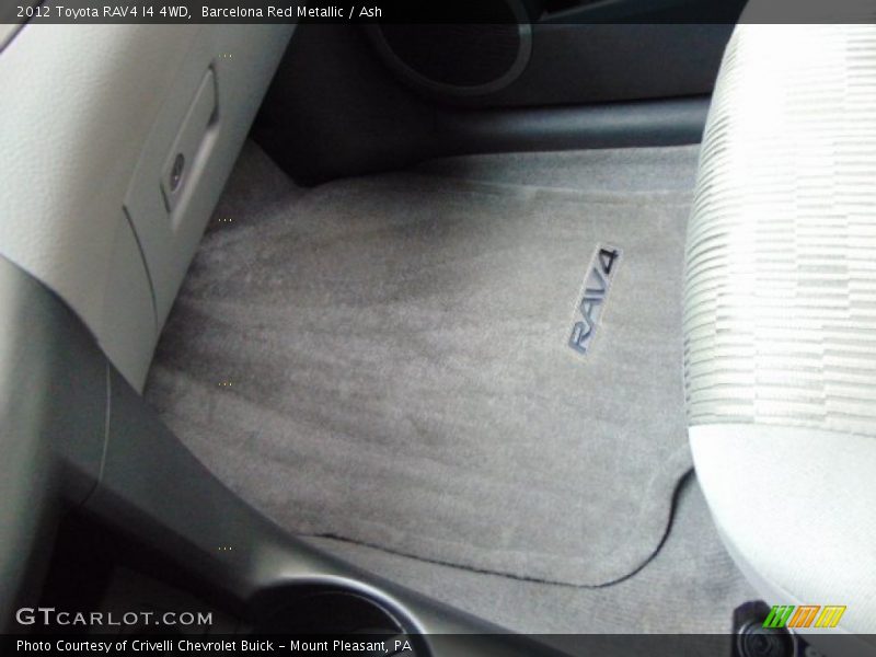 Barcelona Red Metallic / Ash 2012 Toyota RAV4 I4 4WD