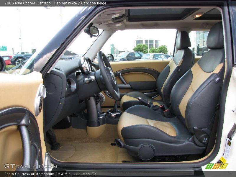 Pepper White / Cordoba Beige 2006 Mini Cooper Hardtop