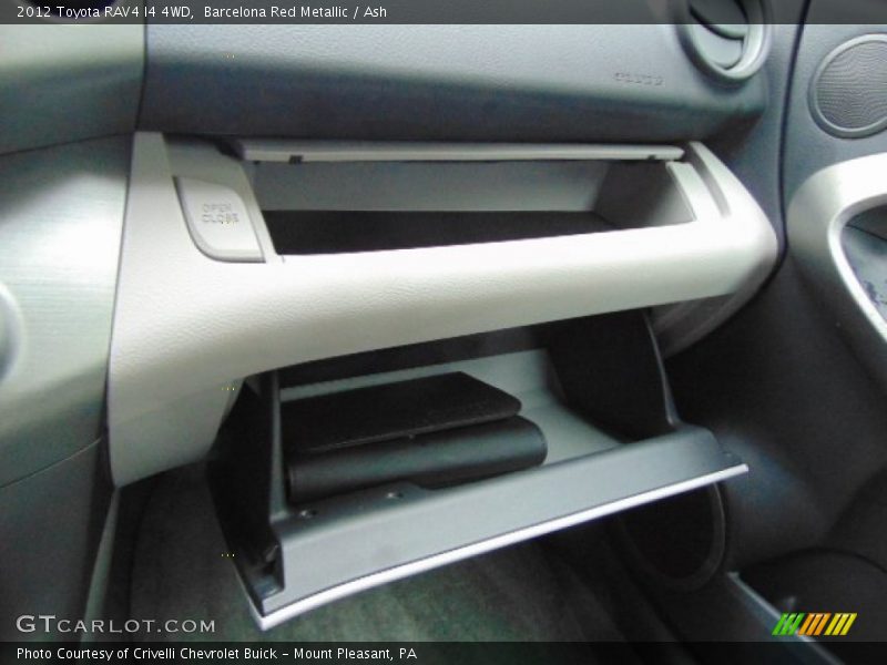 Barcelona Red Metallic / Ash 2012 Toyota RAV4 I4 4WD
