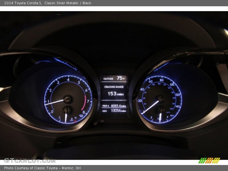  2014 Corolla S S Gauges