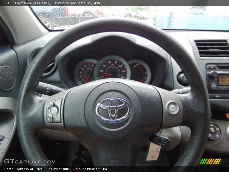 Barcelona Red Metallic / Ash 2012 Toyota RAV4 I4 4WD
