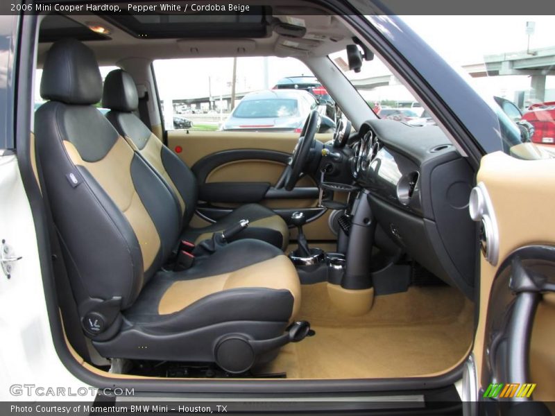 Pepper White / Cordoba Beige 2006 Mini Cooper Hardtop