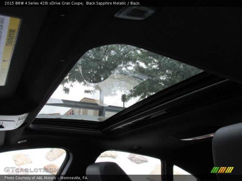 Sunroof of 2015 4 Series 428i xDrive Gran Coupe