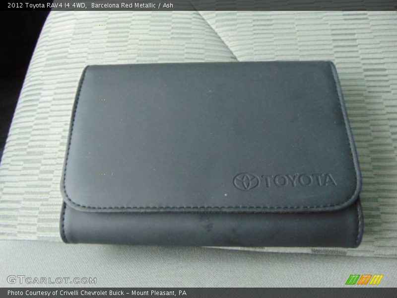 Barcelona Red Metallic / Ash 2012 Toyota RAV4 I4 4WD