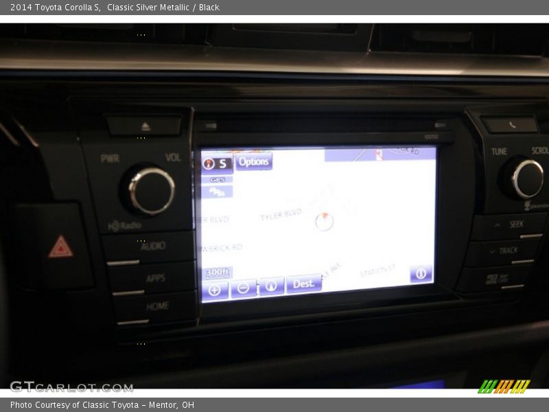 Classic Silver Metallic / Black 2014 Toyota Corolla S