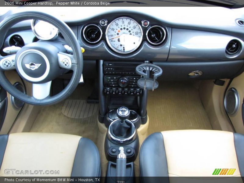 Pepper White / Cordoba Beige 2006 Mini Cooper Hardtop