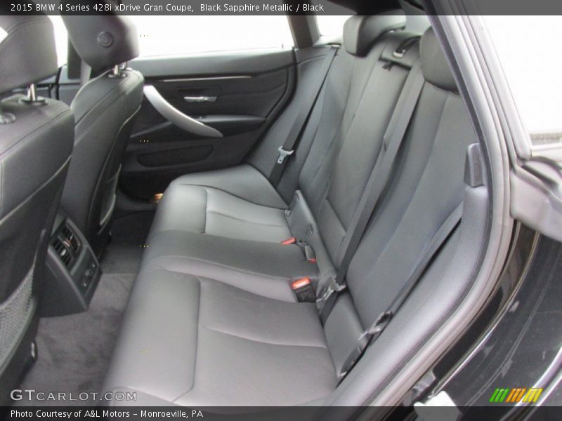 Rear Seat of 2015 4 Series 428i xDrive Gran Coupe