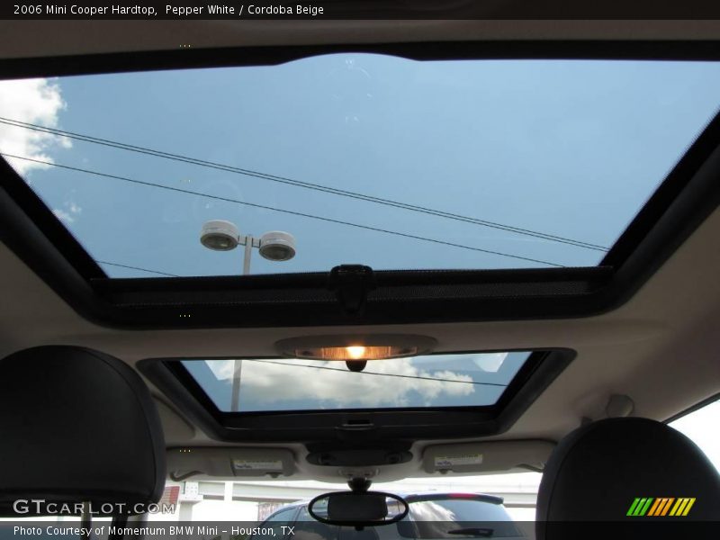 Pepper White / Cordoba Beige 2006 Mini Cooper Hardtop