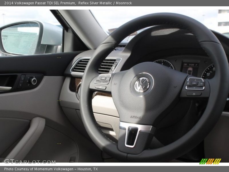 Reflex Silver Metallic / Moonrock 2014 Volkswagen Passat TDI SEL Premium