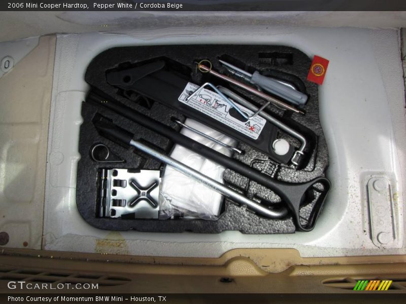 Pepper White / Cordoba Beige 2006 Mini Cooper Hardtop