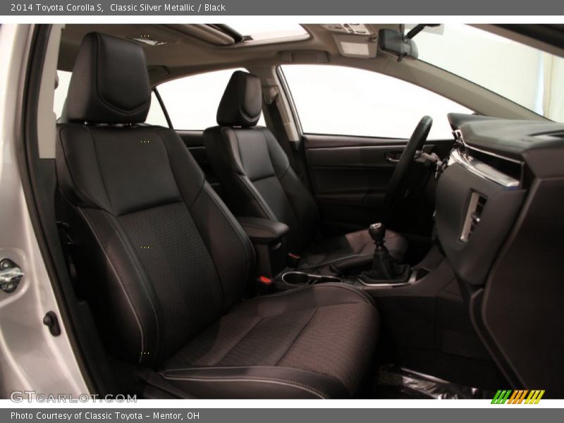 Classic Silver Metallic / Black 2014 Toyota Corolla S