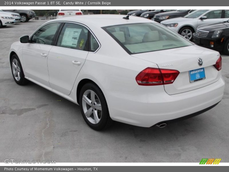 Candy White / Cornsilk Beige 2014 Volkswagen Passat 1.8T SE