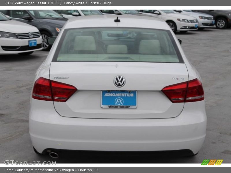 Candy White / Cornsilk Beige 2014 Volkswagen Passat 1.8T SE