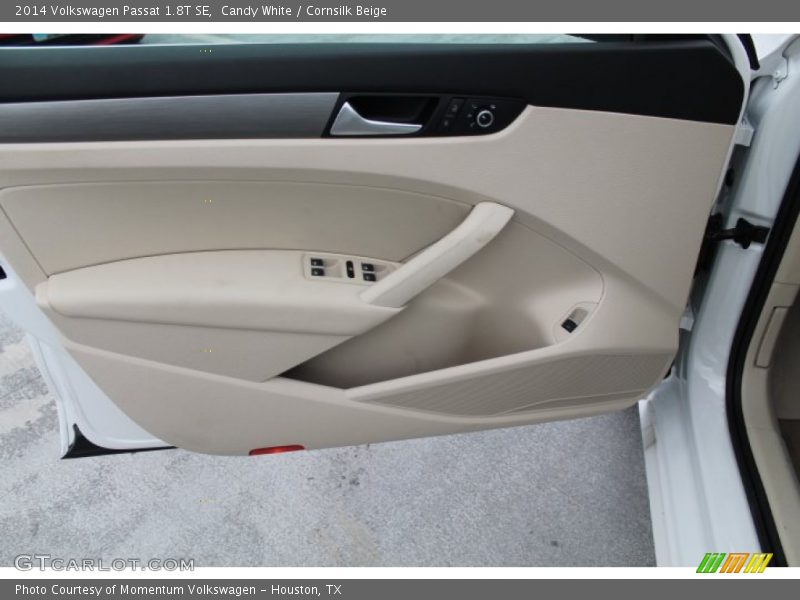 Candy White / Cornsilk Beige 2014 Volkswagen Passat 1.8T SE