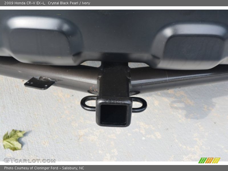 Crystal Black Pearl / Ivory 2009 Honda CR-V EX-L