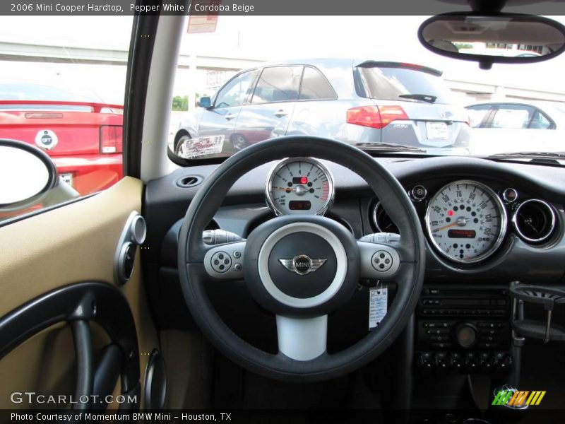 Pepper White / Cordoba Beige 2006 Mini Cooper Hardtop