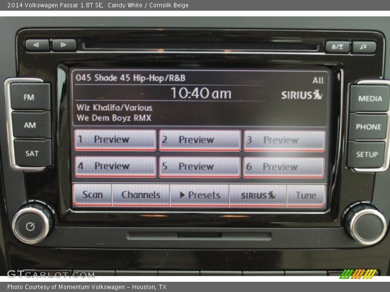 Candy White / Cornsilk Beige 2014 Volkswagen Passat 1.8T SE