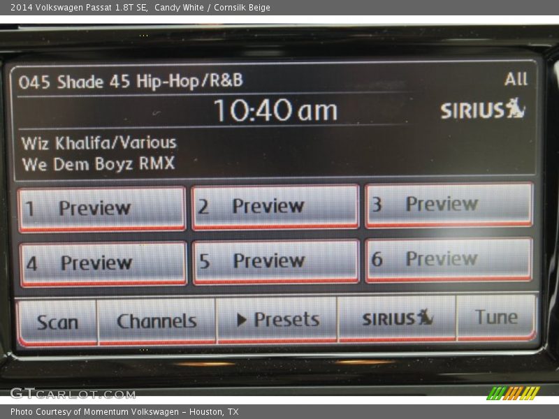 Candy White / Cornsilk Beige 2014 Volkswagen Passat 1.8T SE