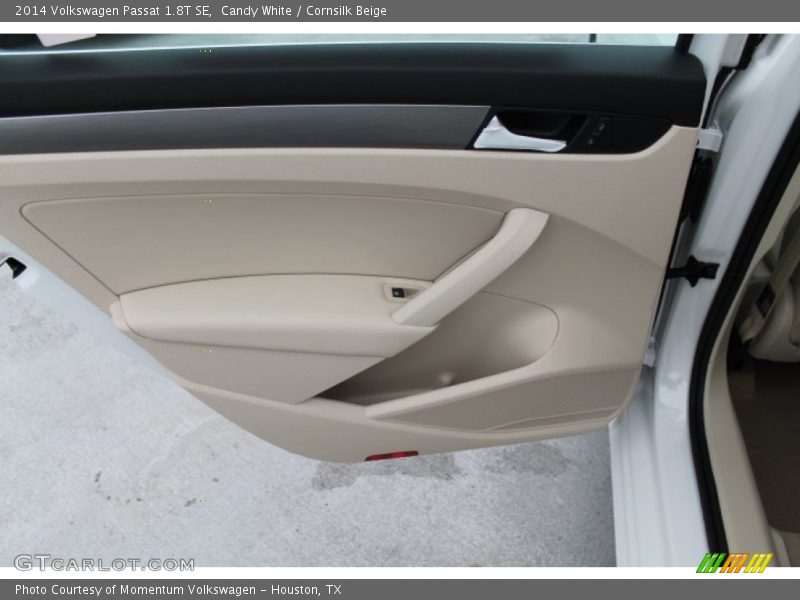 Candy White / Cornsilk Beige 2014 Volkswagen Passat 1.8T SE