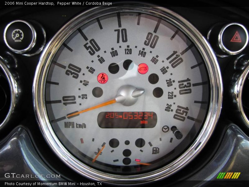 Pepper White / Cordoba Beige 2006 Mini Cooper Hardtop