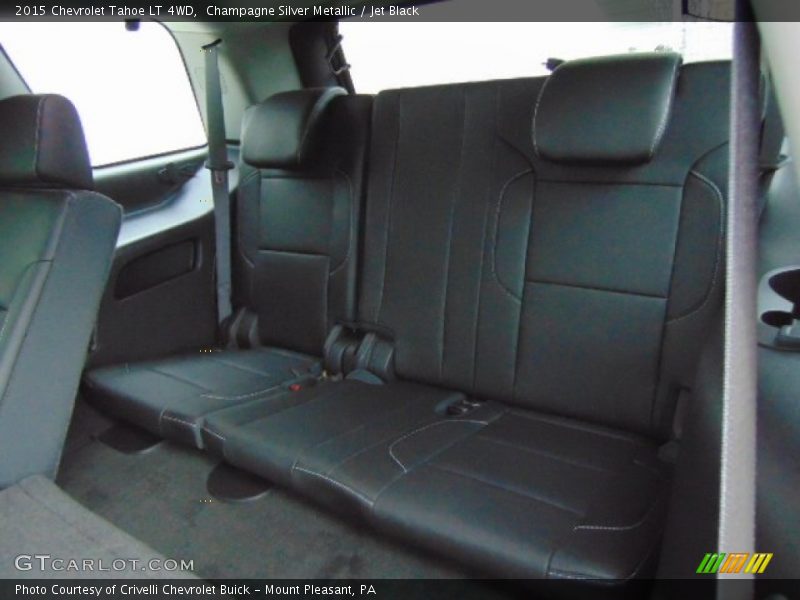 Champagne Silver Metallic / Jet Black 2015 Chevrolet Tahoe LT 4WD