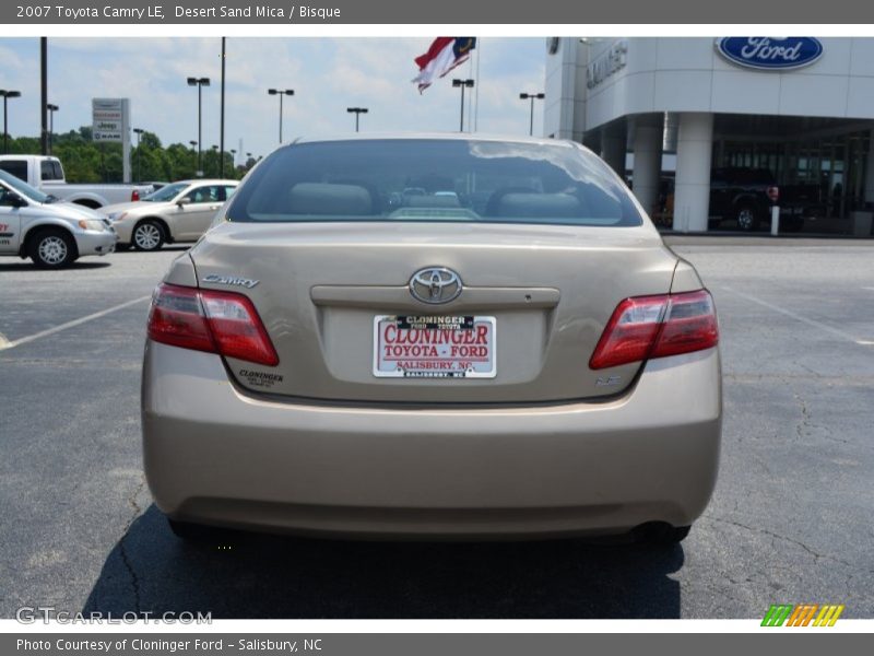 Desert Sand Mica / Bisque 2007 Toyota Camry LE