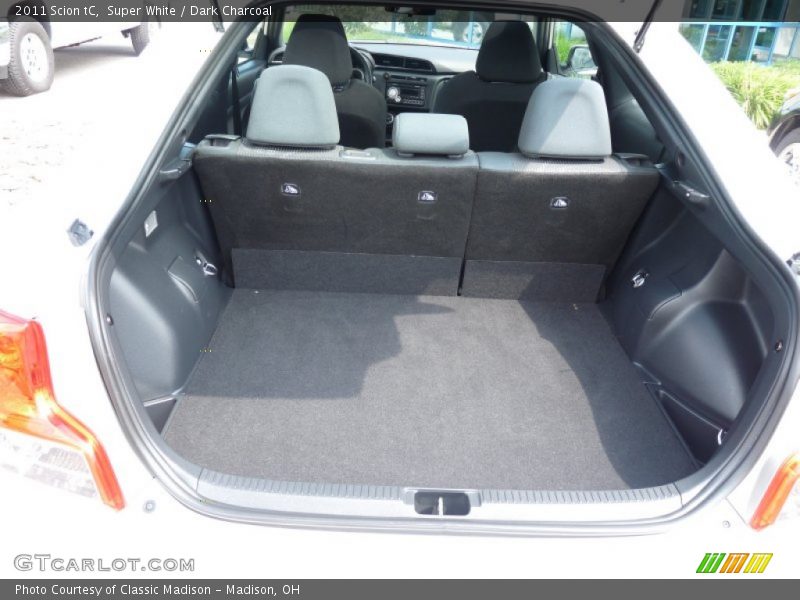 Super White / Dark Charcoal 2011 Scion tC