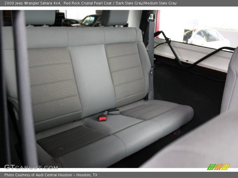 Red Rock Crystal Pearl Coat / Dark Slate Gray/Medium Slate Gray 2009 Jeep Wrangler Sahara 4x4