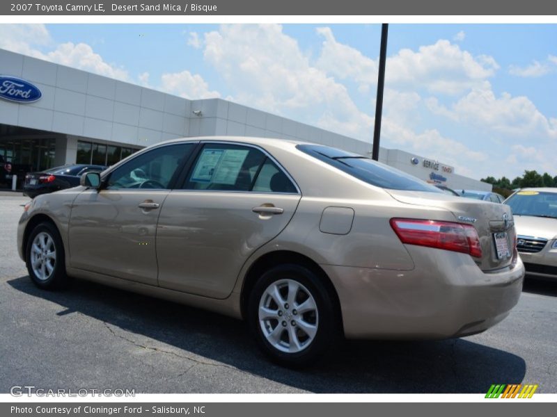 Desert Sand Mica / Bisque 2007 Toyota Camry LE