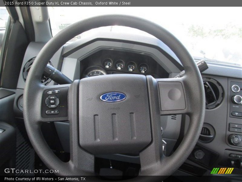  2015 F350 Super Duty XL Crew Cab Chassis Steering Wheel