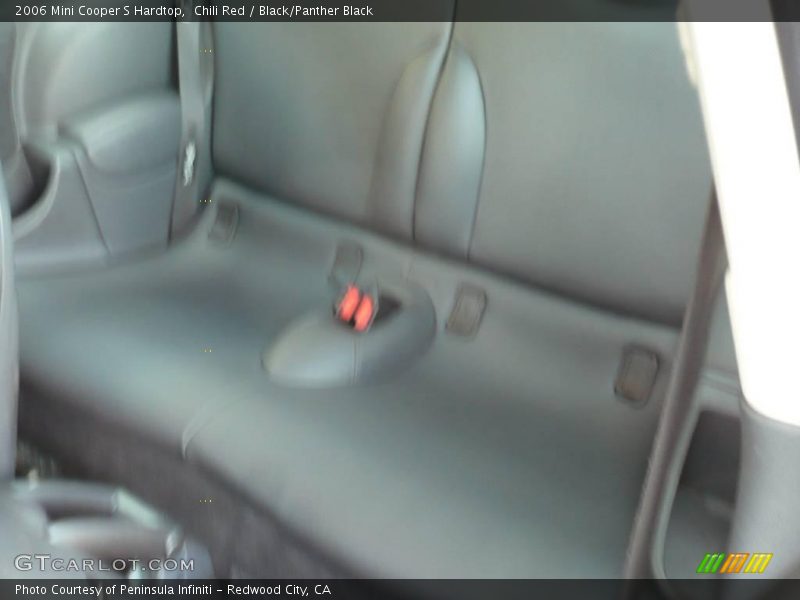 Chili Red / Black/Panther Black 2006 Mini Cooper S Hardtop