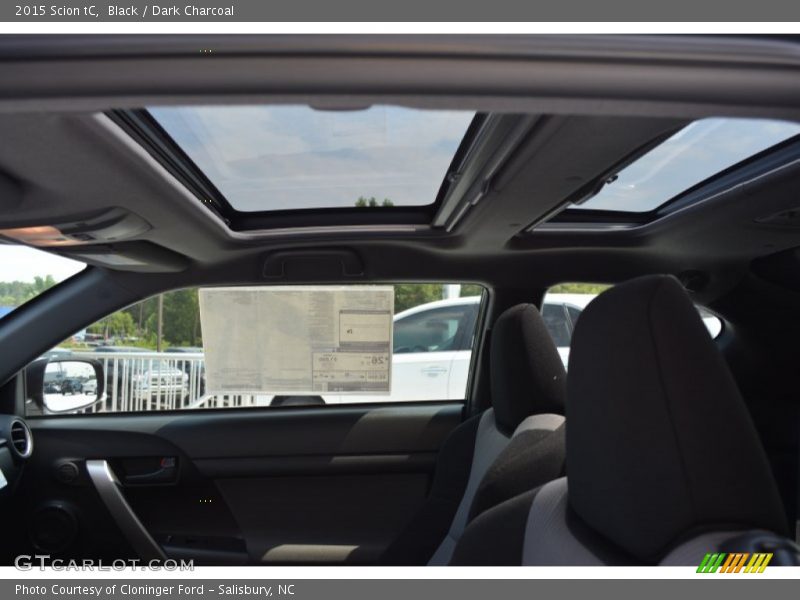 Sunroof of 2015 tC 