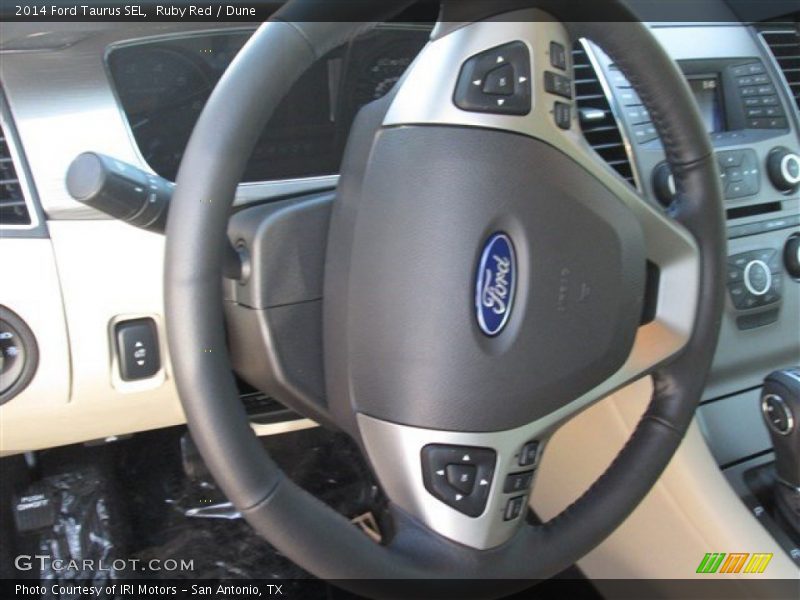 Ruby Red / Dune 2014 Ford Taurus SEL