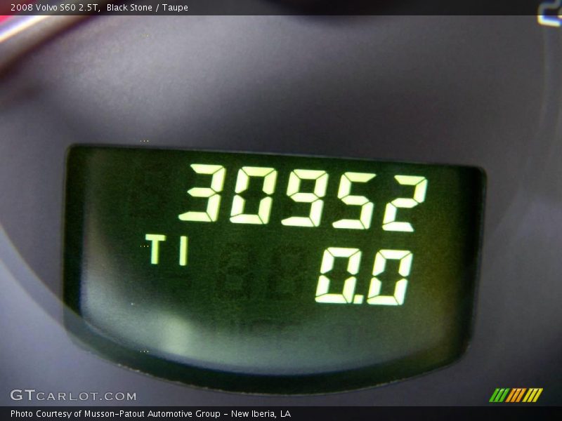 Black Stone / Taupe 2008 Volvo S60 2.5T