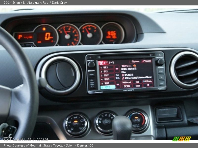 Absolutely Red / Dark Gray 2014 Scion xB